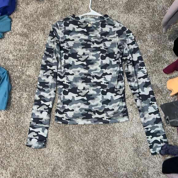 NWT Spiritual Gangster Camo Active Crewneck Tissue Long Sleeve Top SIZE XS - Picture 5 of 5